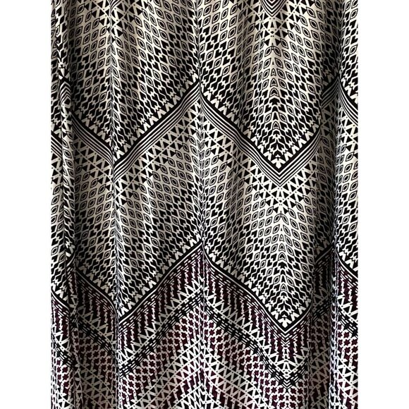 ND New Directions Boho Maxi Skirt S Chevron Geometric Multicolor Festival Y2K - Picture 4 of 9